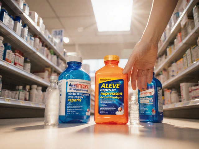 Aleve (Naproxen) vs Popular Pain‑Relief Alternatives - Full Comparison