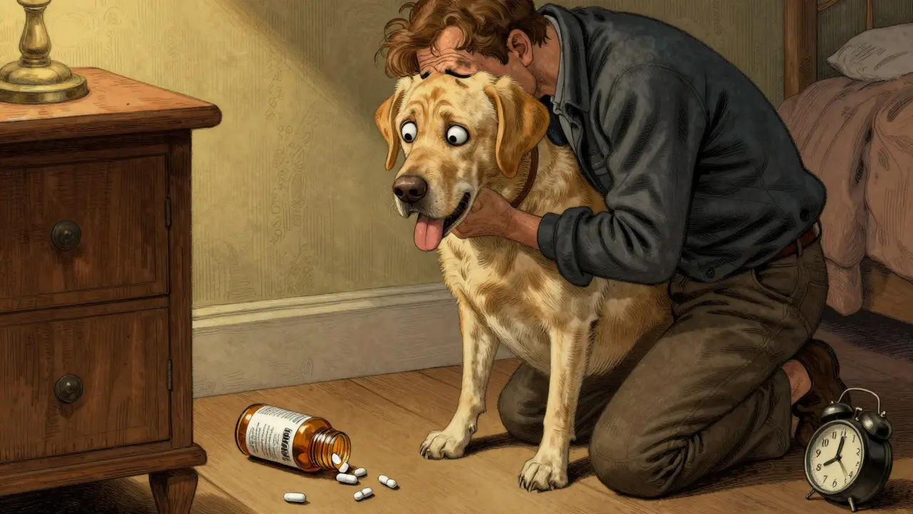 How to Recognize Overdose in Pets from Human Medications