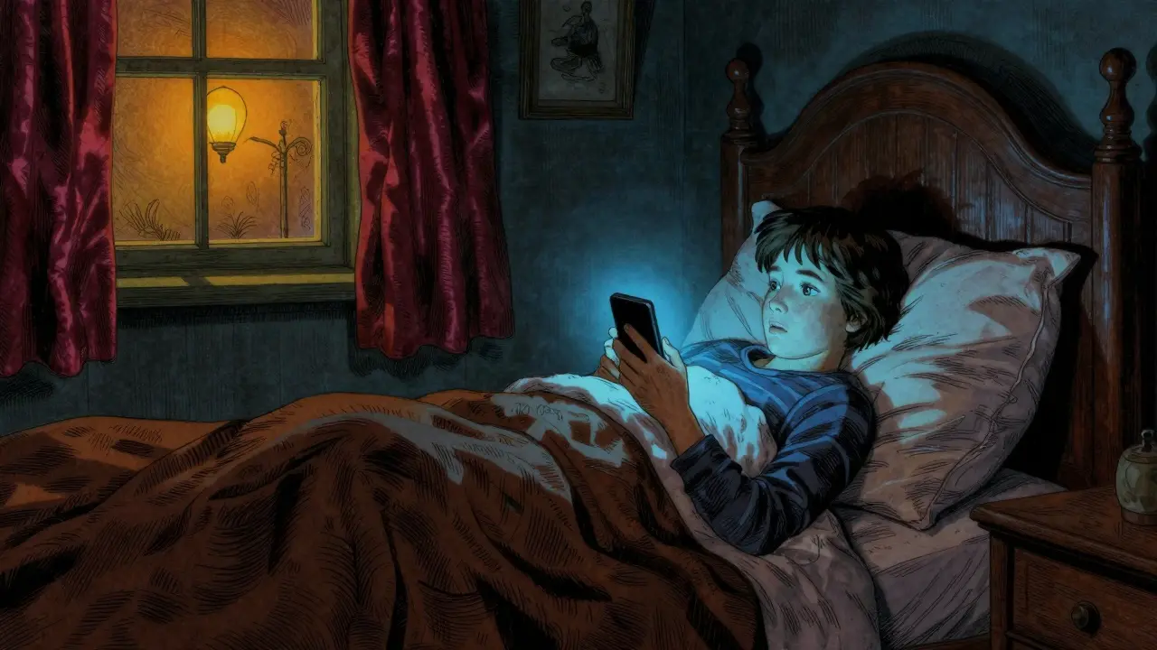 Blue Light and Sleep: Screen Time Limits for Better Rest